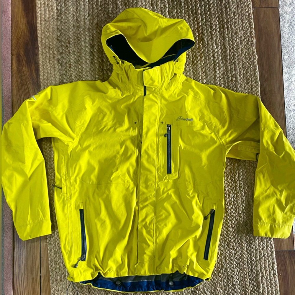 Cloudveil Kova Recco Jacket Refresh Cyber Yellow Mens XL/TG MSRP $489